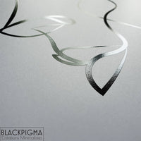 Détails de la bouche d'Athéna, dans une ligne parfaitement maitrisée pour illustrer un beau visage en line art.