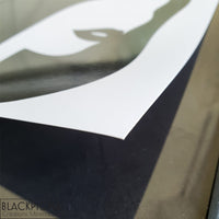 Détails du papier utilisé pour les impression d'affiche en noir et blanc Blackpigma.